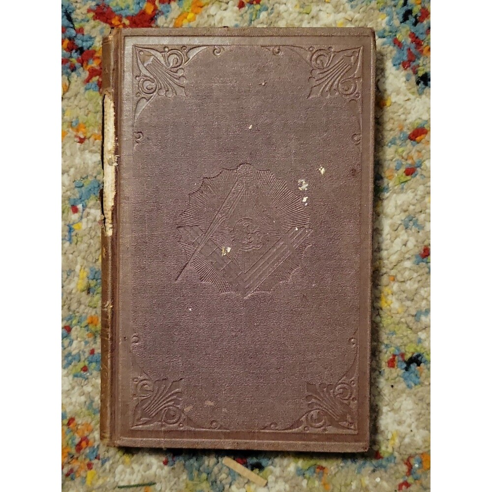 1866 The Use And Abuse Of Freemasonry, Captain George Smith Masons Antique